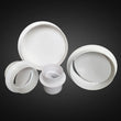 Clapet Anti-Retour de Conduit à Collerette, PVC Blanc, 80 à 150 mm