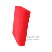 Serviette de Bain Microfibre Rouge 70 x 140 cm Séchage Rapide