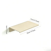 Étagère Murale Flottante en Métal Sans Perçage 40 cm