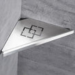 Étagère de Douche d'Angle en Inox 33,5 cm