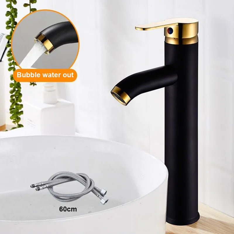 Mitigeur Lavabo Inox, 3 Finitions, Modèle Bas ou Haut
