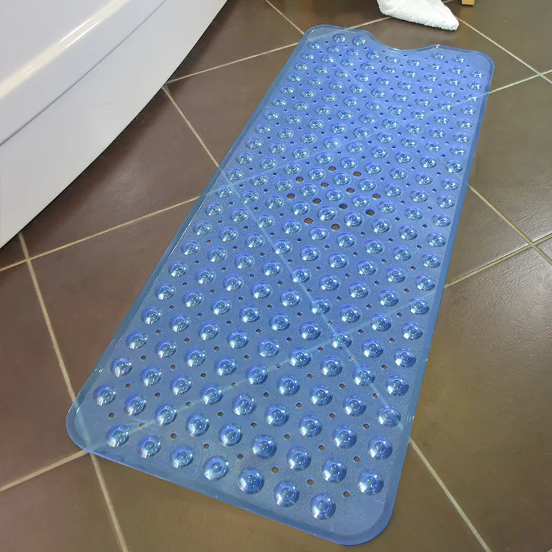Tapis de Baignoire Antidérapant à Ventouses et Trous de Drainage, 3 Tailles