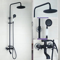 Colonne de Douche de Luxe Murale avec Douchette à Main