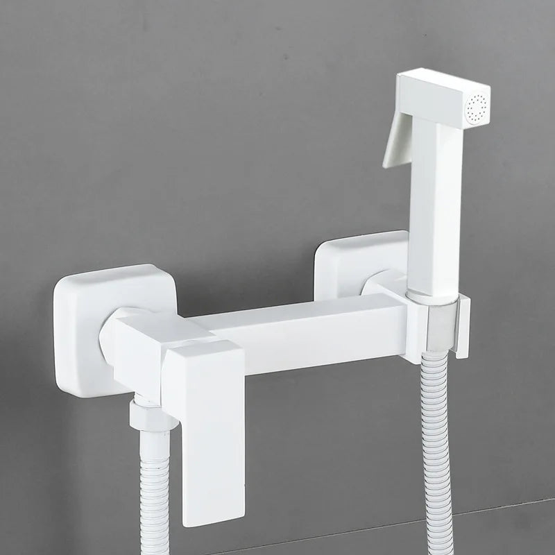 Douchette WC Mitigeur Mural Eau Chaude et Froide
