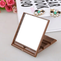 Miroir de Poche Tablette de Chocolat Pliable 8,8 x 7,7 cm