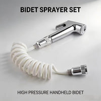Douchette WC Bidet à Main Kit Complet