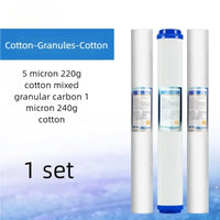 Cartouches Filtre à Eau 20 Pouces, Pack Sédiments et Charbon Actif