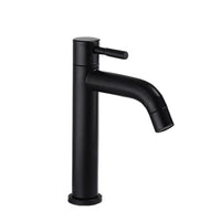 Robinet Lave-Main Eau Froide Inox 304, 6 Versions, Bec Courbe ou Droit
