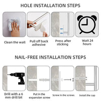 Porte-Essuie-Tout Sous Meuble ou Porte-Papier Toilette à Tablette, à la Pièce