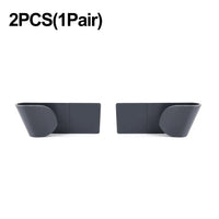 Range-Couvercle Casserole Adhésif pour Porte de Placard Gris, 1 à 4 Pièces