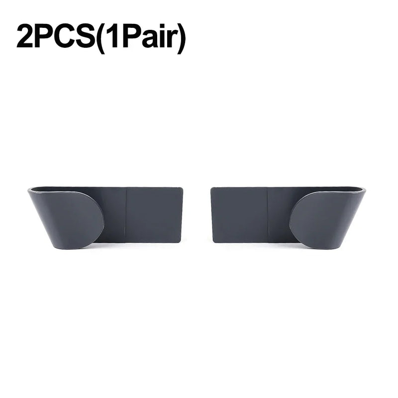 Range-Couvercle Casserole Adhésif pour Porte de Placard Gris, 1 à 4 Pièces