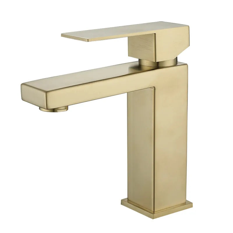 Mitigeur de Lavabo Inox 304 Eau Chaude et Froide