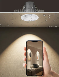Spot Salle de Bain IP65 COB Encastrable, 5 à 35 W, Noir ou Blanc