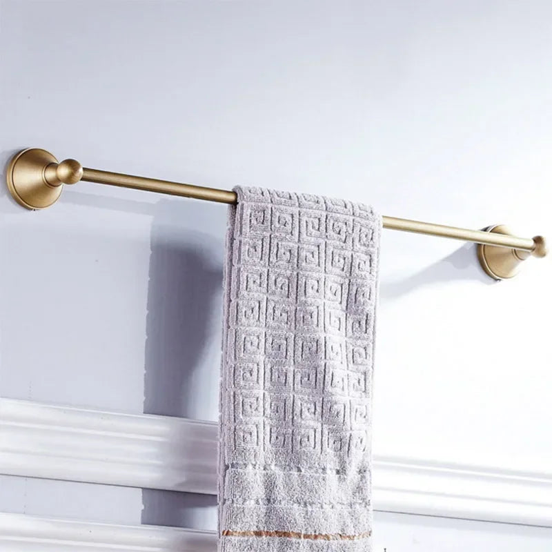 Ensemble d'Accessoires de Salle de Bain Bronze Antique Ouvragé