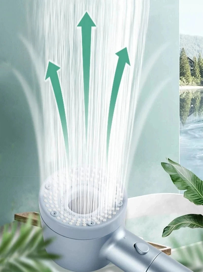 Pommeau de Douche Filtrant 5 Modes, 4 Coloris, Accessoires à la Pièce