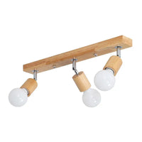 Plafonnier Cuisine Bois Spot Orientable sur Rail