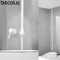 Mitigeur de Lavabo Design Plafond avec Bec Vertical