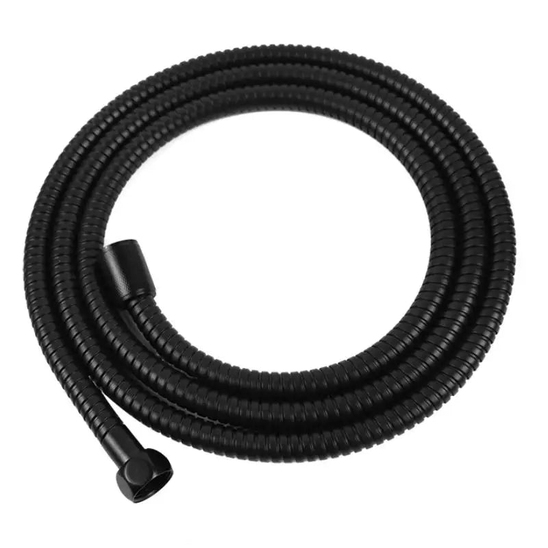 Pommeau de Douche Carré Haute Pression 4 Modes Noir