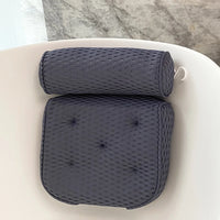 Oreiller de Baignoire 7 Ventouses Maille Respirante 4D