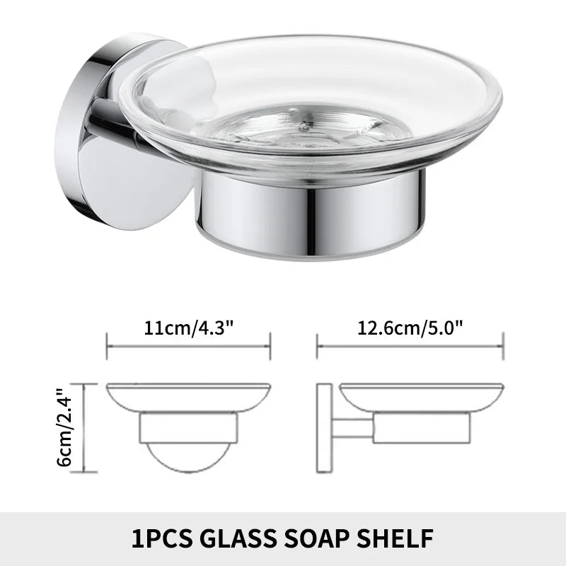 Accessoires Salle de Bain Inox Doré ou Chromé à Choisir
