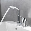 Mitigeur Lavabo Double Trou Chromé Rotatif 360