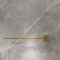 Porte-Serviette Mural Aluminium à Barre Fine, 30, 40 ou 50 cm