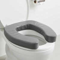 Rehausseur WC Adulte Rembourré 5 cm, Antidérapant, 4 Coloris