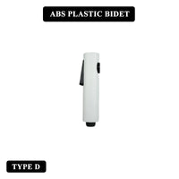 Douchette WC Blanche Pulvérisateur ABS ou Inox avec Flexible et Support Mural