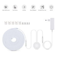 Ruban LED COB 24 V Sous Meuble avec Capteur Tactile, 1 à 10 m