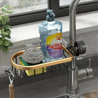 Porte-Savon à Clip pour Robinet ou Barre de Douche, Aluminium, 4 Couleurs