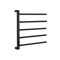 Sèche-Serviette Électrique Mural 5 Barres Tactile Inox 110 W