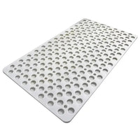 Tapis de Baignoire Antidérapant en TPE Perforé, 2 Tailles