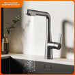 Mitigeur Cuisine Extractible 2 Jets Pivotant 360°, Hauteur 32 cm