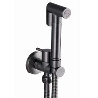 Douchette WC Murale avec Robinet d'Arrêt et Flexible 1,2 m, 5 Finitions