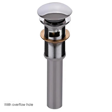 Mitigeur Lavabo Cascade Design Laiton Monotrou, 8 Finitions, Bonde en Option