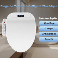 Abattant Japonais Intelligent Écran LCD et Veilleuse LED, 48 ou 51 cm