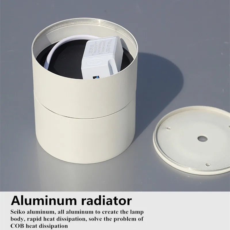 Plafonnier LED Cuisine Orientable Anti-Éblouissement Dimmable