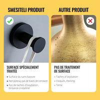 Accessoires Salle de Bain Noir Mat à la Pièce ou en Kit