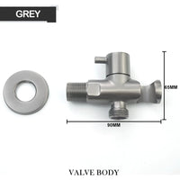 Douchette WC Kit Vanne et Flexible ou Pièces Seules, 4 Finitions