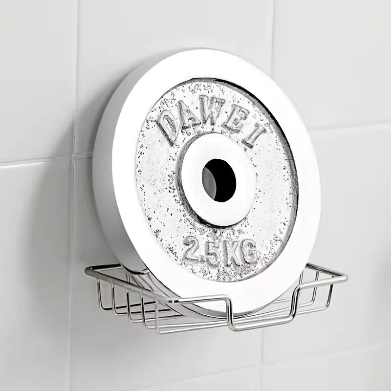 Porte-Savon Mural Inox Sans Perçage avec Drainage, 1 à 3 Pièces