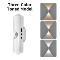 Applique Murale Rechargeable RGB à Détecteur de Mouvement, 1 ou 2 Pièces