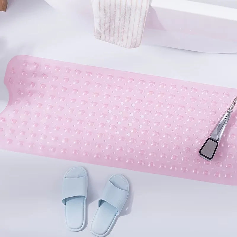 Tapis de Douche Antidérapant Ventouses et Trous de Drainage 9 Coloris