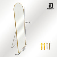 Miroir sur Pied Arche Cadre Aluminium 160 x 48 cm