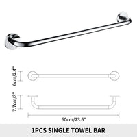 Accessoires Salle de Bain Inox Doré ou Chromé à Choisir