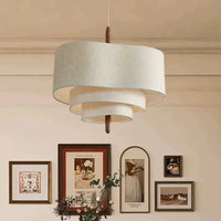 Suspension Cuisine Tissu Wabi-Sabi 3 Étages, Ø 45, 58 ou 70 cm