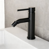 Mitigeur Bidet Monotrou en Laiton à Jet Orientable, 4 Finitions