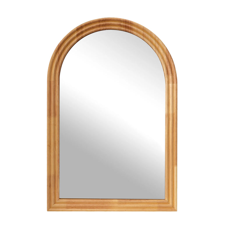 Miroir Salle de Bain Arche Bois Anti-Humidité