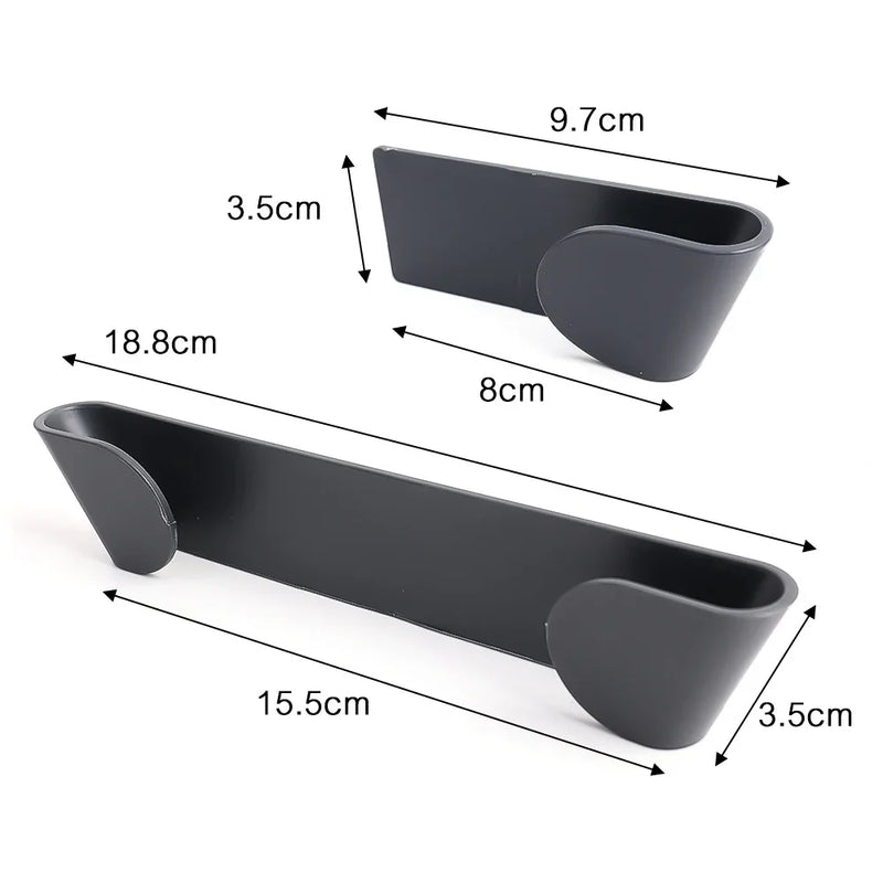 Range-Couvercle Casserole Adhésif pour Porte de Placard Gris, 1 à 4 Pièces