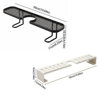 Support de Robinet pour Évier en Acier Noir ou Blanc, 50 cm