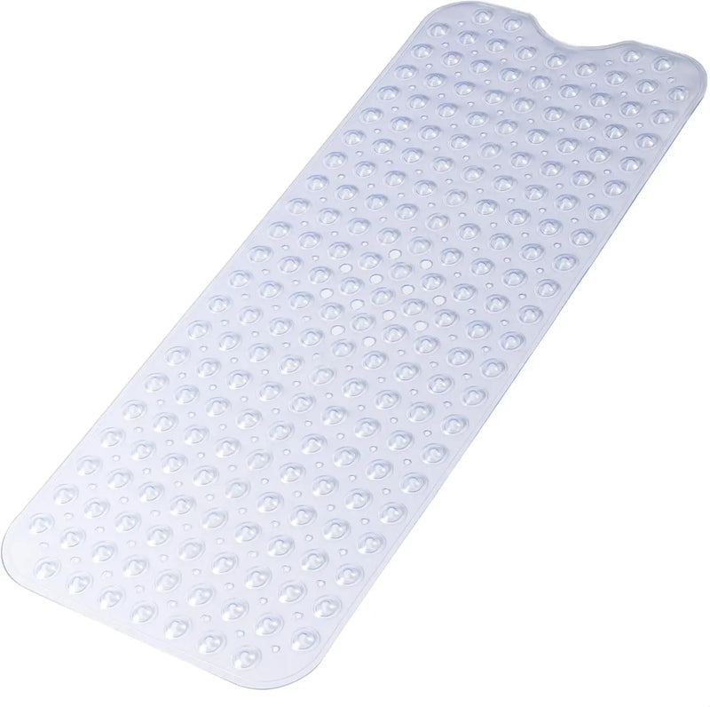 Tapis de Baignoire Antidérapant Extra Long 40 x 100 cm à Ventouses